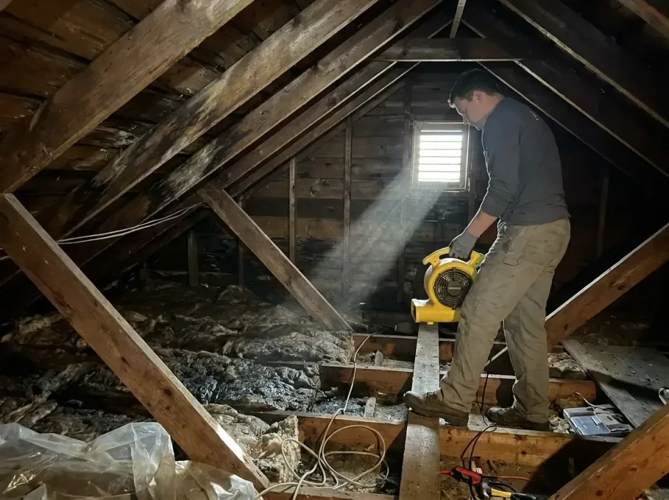 attic-water-damage-drying-proc-007 — frequently asked questions, Emergency Water Extraction & 24/7 Flood Response in Weather…